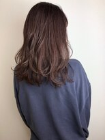 ヘア プロデュース キュオン(hair produce CUEON.) セミロング×レイヤー×ショコラブラウン