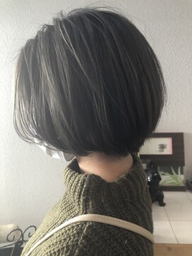 ヘアアンドスペース ベロン(hair&space velon) グレージュ