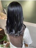 saraju ヒラノ　ブルーブラック