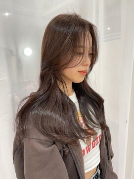 ノイズ オオサカ(NOISM) 韓国風顔まわりレイヤーカット