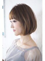 クレドガーデン 西新井店(CRED GARDEN)&nbsp;大人ショートボブ20代30代40代/モカブラウン/ヌーディベージュO