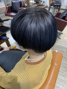 アヤメ(ayame) 【ayame大泉学園】ブルーブラック＿ブリーチオンカラー＿暗髪4