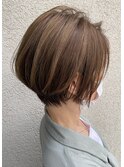『ame四日市』小顔ショートボブ前下がり