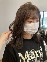 ロティー(loty)&nbsp;(miki)韓国風/顔周り/女性らしい/シースルー/ショコラカラー