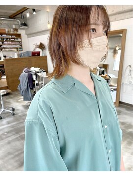 ランプ(Lamp) 外はねウルフボブ