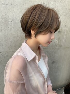 ロンド クラン 岡崎(Lond Clan) 顔周り/前髪/ショート小顔ショート×大人ガーリー[岡崎/髪質改善