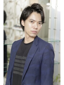 アフロディーテ 銀座(APHRODITE GINZA) 束感ショート/波巻き/ハイライト/ツーブロックマッシュ/銀座