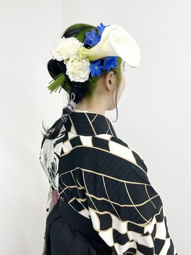 シアー(sheer) 《sheer/氏家》#生花#ヘアアレンジ#卒業式