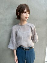 ロンドネートゥル 新潟(Lond naitre)&nbsp;山本大輔　顔周りが可愛い外ハネショート