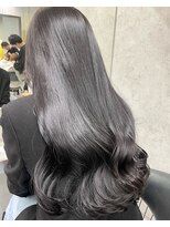 シティ(CITY) ブルーブラック 韓国ヘア レイヤーカット