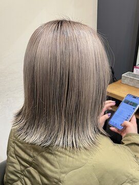 アルター(aL ter) 【トリートメント×ボブ】カール/シアーカラー/鎌取／林愛華