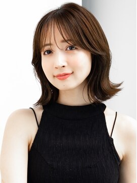 レノラ 本町(LENORA) 20代30代大人かわいいナチュラル暗髪ゆるめパーマヘア