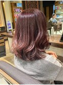 透明カラーピンクベージュ/ミディアム