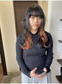 アシンメトリーインナー　姫レイヤー