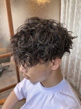 ラウハ 海浜幕張(RAUHA) ニュアンスパーマ/韓国マッシュ/スパイキーショート/海浜幕張