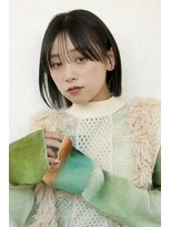 トマト(TOMTO) 【RENA】耳掛けボブ_シースルーバング