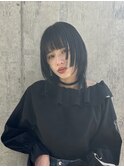 【oasisオグラ】ミディアム姫カットレイヤーグレージュカラー