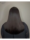 艶髪ストレートカラー