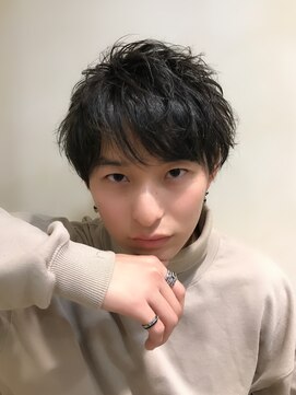 バイフィフス 原宿/表参道(by fifth) ラフにキマる無造作パーマのマッシュスタイル