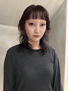 ニキータ(Nikiita) 〈ミディアムレイヤー/パーマ/外国人風/前髪〉　S36