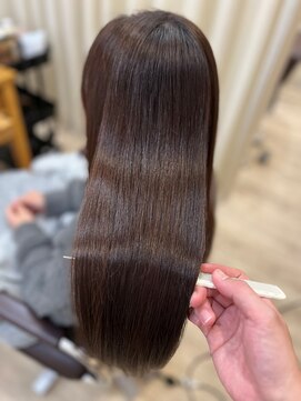 髪質改善ツヤロング