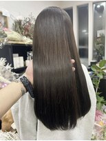 アミリー ひたち野うしく店(Amily)&nbsp;ハイライトバレイヤージュダブルカラーケアブリーチ20代30代