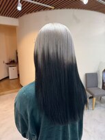 ブリッツ レボ(BLITZ-REVO)&nbsp;着物ヘア/ダークアッシュ/ミディアムレイヤーカット/柏駅