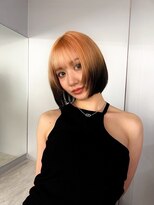 トイロ 横浜(Toiro)&nbsp;ルーツカラーワンホンボブ韓国ボブワンレンボブデザインカラー