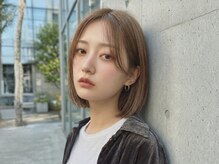 シルエット重視のボブカット[ダブルカラー/前髪カット/インナーカラー/レイヤーカット/ボブ/ハイライト］