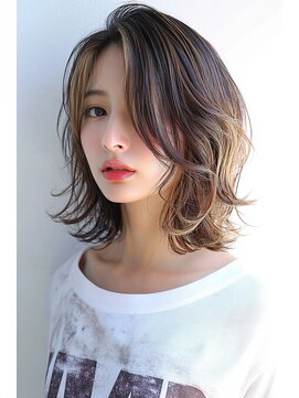 クシュ 所沢西口エミテラス前店(kusyu...) フレンチバングピクシーカットクラゲカット一つ結びスカンクヘア