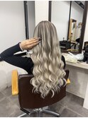 #シールエクステ　#インナーカラー　#ロングヘア