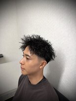 ノヴァ(NOVA)&nbsp;テーパフェード×ピンパーマ