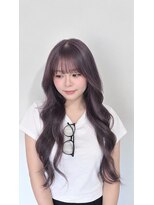 レーベル(LABEL)&nbsp;ハイレイヤーカット＋秋におすすめラベンダーグレー
