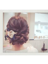 メルア(Merua)&nbsp;お呼ばれ　ヘアアレンジ