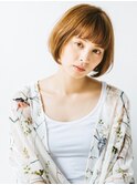 「FILMS」ひし形シルエットのショートボブ