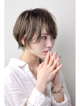 アデプト 綾瀬店(adept) 小顔☆丸みショートボブ/ヘルシースタイル【綾瀬/北千住/亀有】