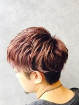 ヘアサロンM 新宿&nbsp;デザインカラー/厚めバング/ローライト/スリークボブ