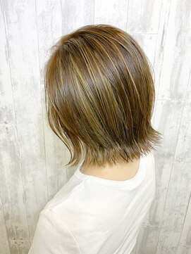 バブルス 本川越店(BUBBLES) 赤味のないベージュハイライト♪