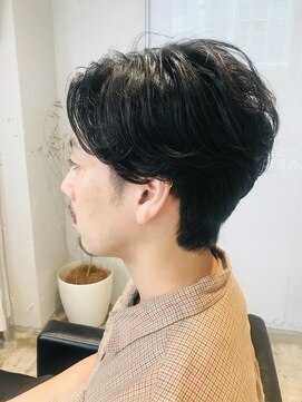 エンシー(ENCI) センターパート/ツーブロック