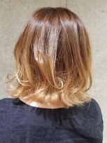 エイト 上野店(EIGHT ueno)&nbsp;【EIGHT 上野】佐藤  オレンジベージュグラデーション