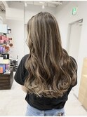 3Dハイライト×ナチュラルブラウン