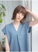 プツッと外はねボブLea高崎