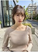 【結んでも可愛い】オフィスバング