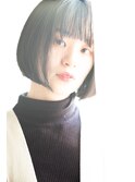 これが本当の前下がりグラデーションボブ