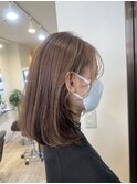 清楚系長めのボブ♪