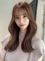 フォルテ 掛川店&nbsp;大人ガーリーチョコレート/小顔似合わせカット薄めバング