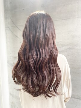 ヘアステーションフラット(HAIR STATION FLAT) 大人ピンクブラウン