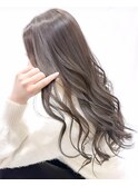 ハイライト×グレージュ