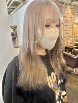 トロニー(TLONY) ホワイトベージュ デザインカラー stylist/miaki