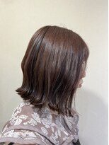 ヘアーアートミュージアム(Hair Art Museum)&nbsp;パープルピンクブラウン／切りっぱなし